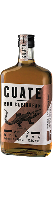 Caribbean Rum CUATE 06 Anejo Reserva 40.2° 