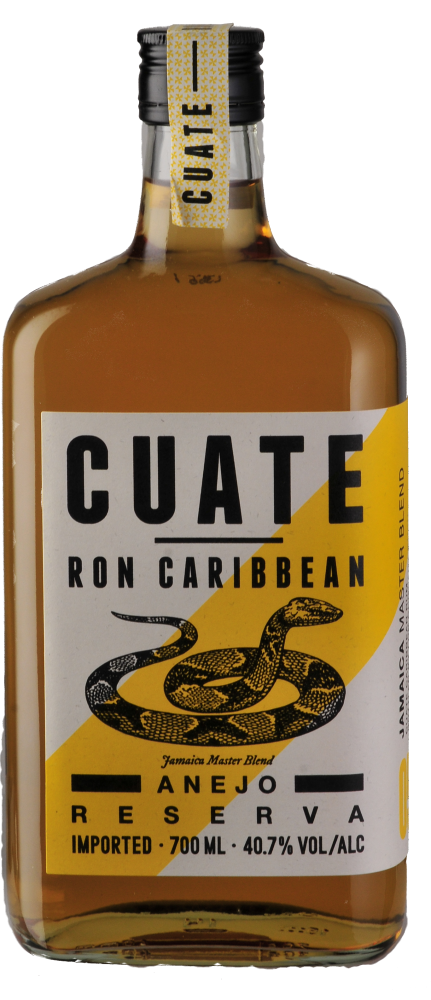 Caribbean Rum CUATE 05 Anejo Reserva 40.7° 