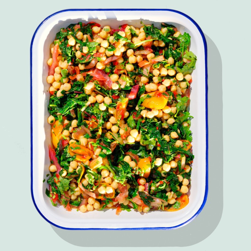 Kichererbsen Salat